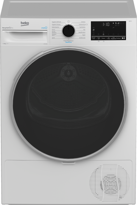 BEKO - B3T4329W: Tumble Dryer (Heat Pump, 10 kg) AF Home