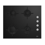 BEKO - HTLG6121SB: Freestanding Hob (Gas, 60 cm) AF Home