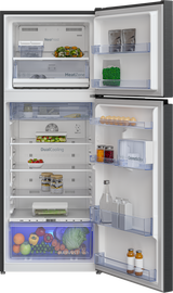 BEKO - RDNT401E50VZK Fridge Freezer (Freezer Top, 66 cm) AF Home