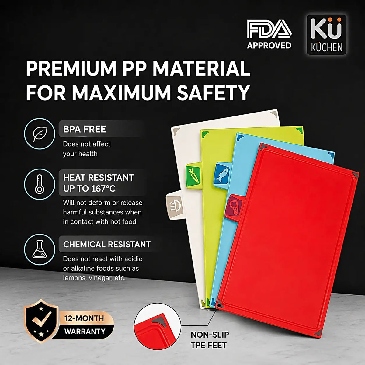 Cutting board KU CB4025