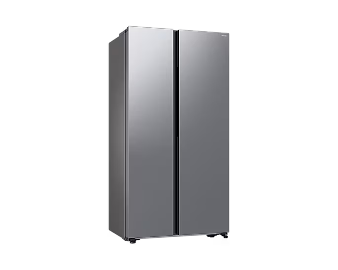 SAMSUNG - SBS Refrigerator AI Energy Mode 20.5 cu.ft. AF Home