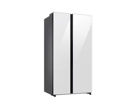 SAMSUNG - Bespoke AI™ SBS Refrigerator AI Energy Mode 22.8 cu.ft. AF Home