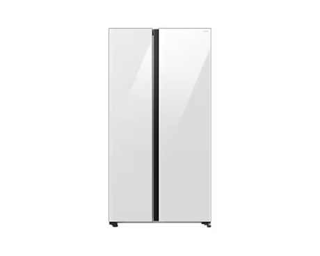 SAMSUNG - Bespoke AI™ SBS Refrigerator AI Energy Mode 22.8 cu.ft. AF Home