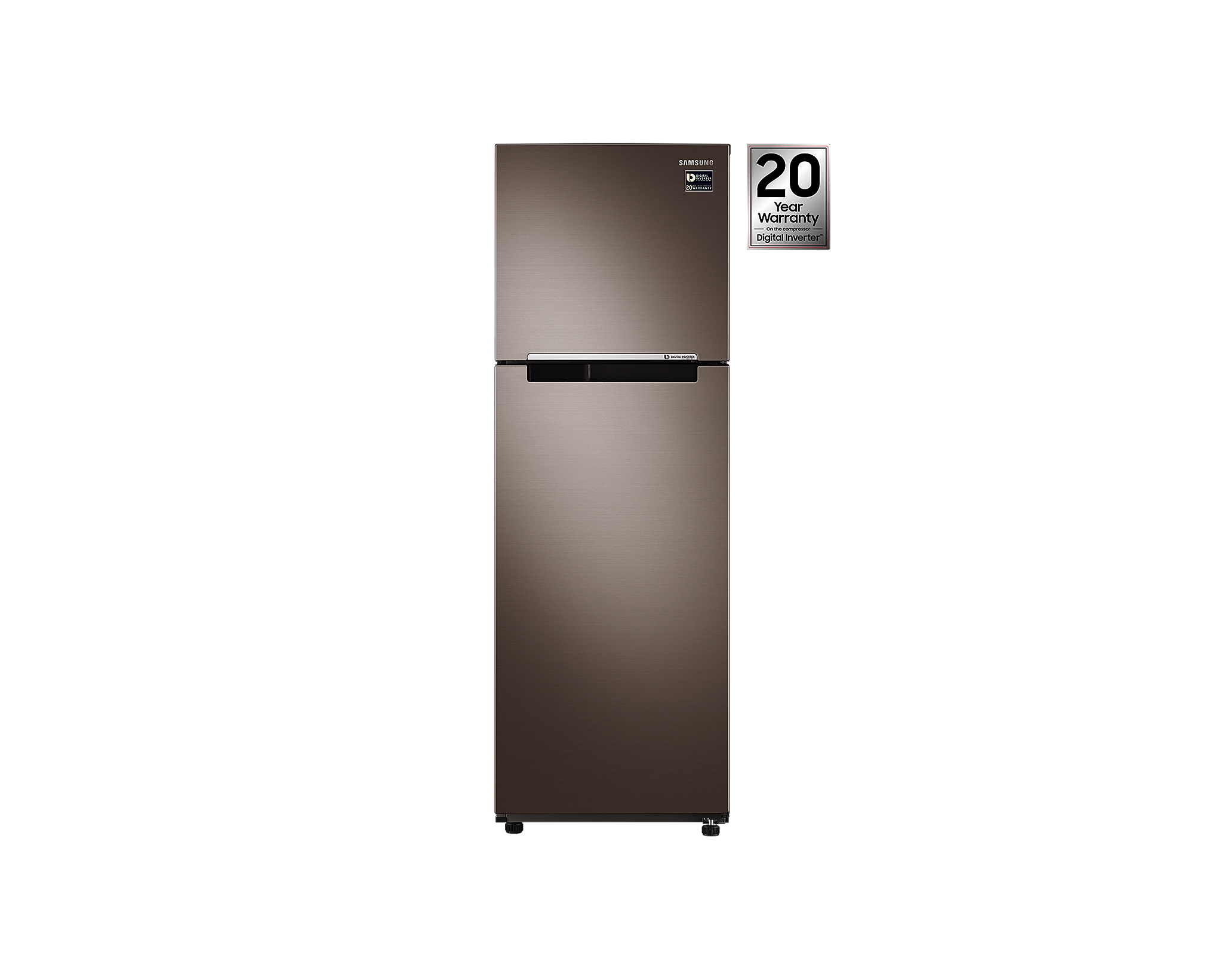 SAMSUNG 2-Door 9.1 cu.ft. Inverter Refrigerator (RT25M4033DX/TC) Samsung