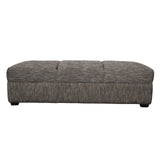 CRYSTAL Fabric Sofa Bench Furnigo