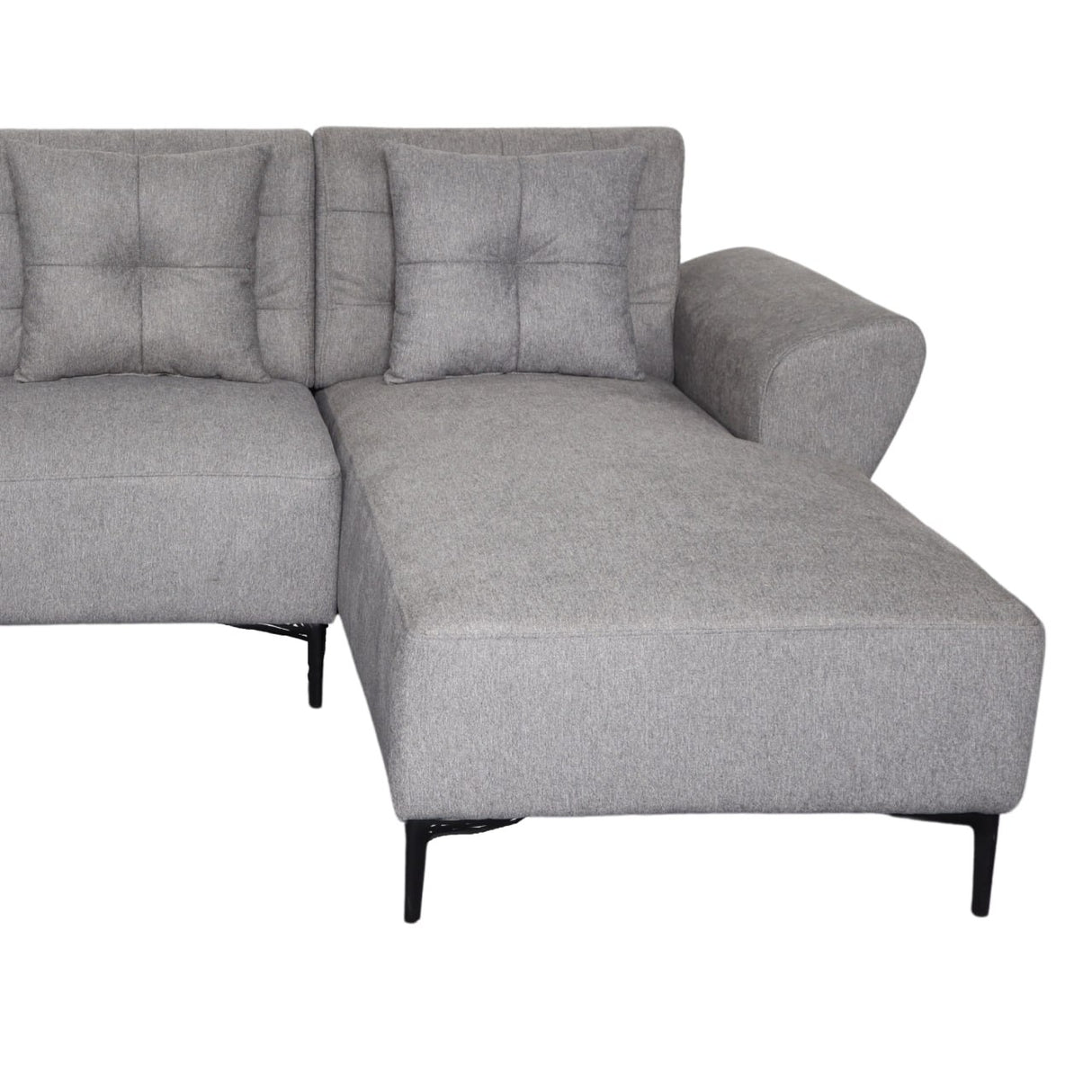 MICAH L-Shape Fabric Sofa Furnigo