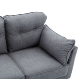 WILLY 3-Seater Fabric Sofa Furnigo