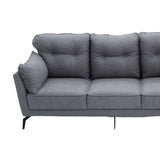 WILLY 3-Seater Fabric Sofa Furnigo