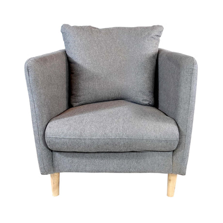 JANE 1-Seater Fabric Sofa Furnigo