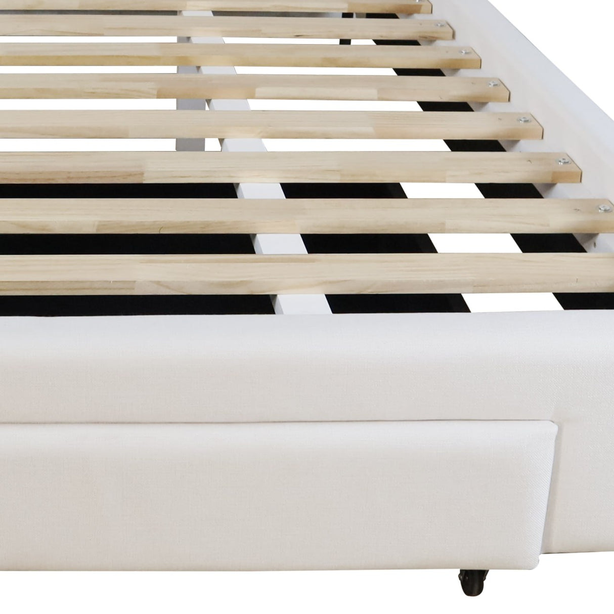 KRIZZY Bedframe with Drawer Furnigo