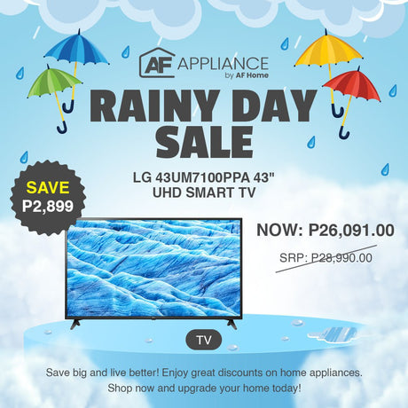 LG 43UM7100PPA 43" UHD SMART TV | Rainy Day Sale LG
