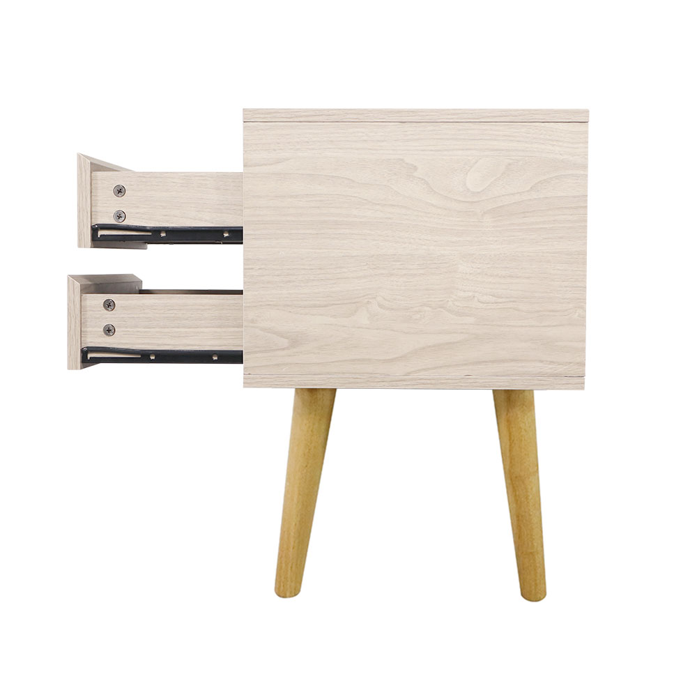 COOPER 2-Drawer Side Table Affordahome