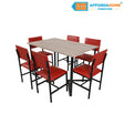 CROSS Dining Set 6 Seater Affordahome