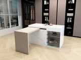 90° - 90° SWIVEL KITCHEN ISLAND TABLE SLIDE WITH 400MM OR 460MM SWIVEL PLATE-G9A (PRE-ORDER) Easy Space PH