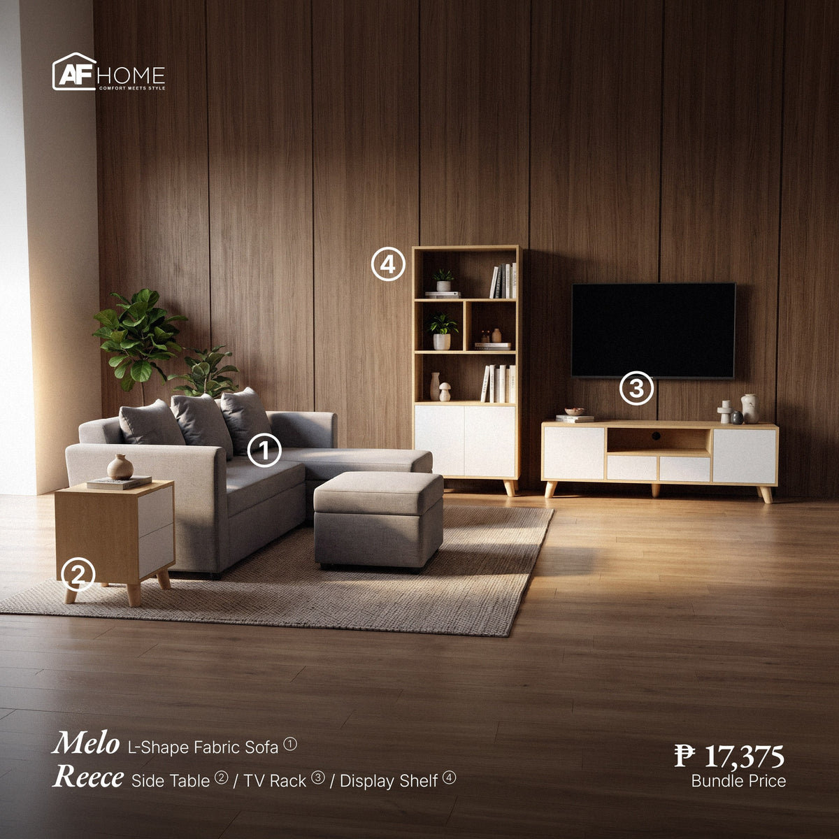Bahay Upgrade Sale – Melo Sofa + Reece Series AF Home