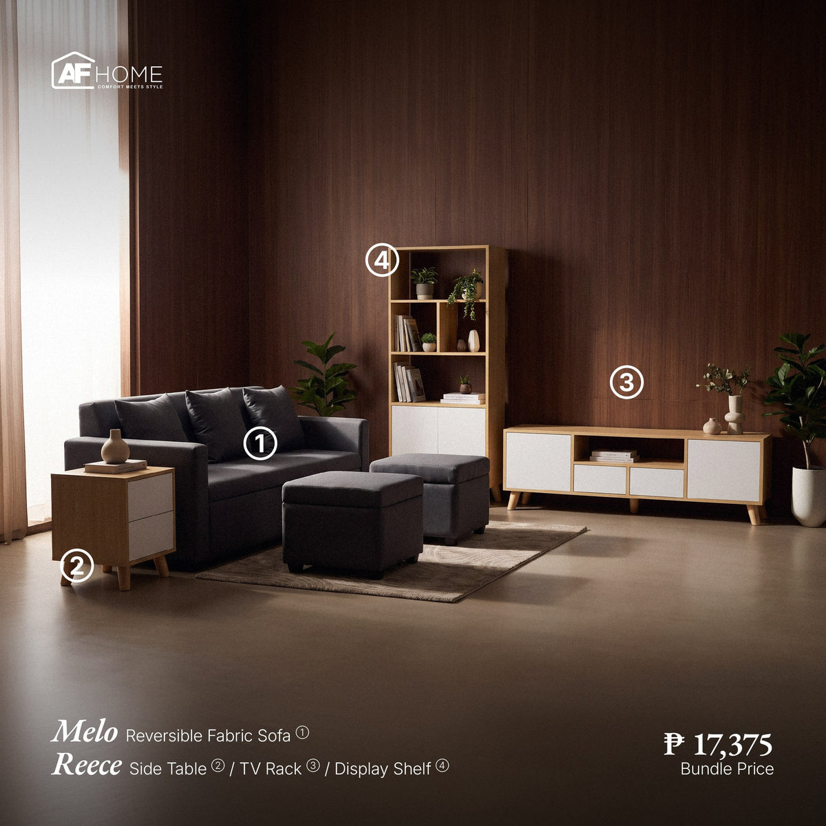 Bahay Upgrade Sale – Melo Sofa + Reece Series AF Home