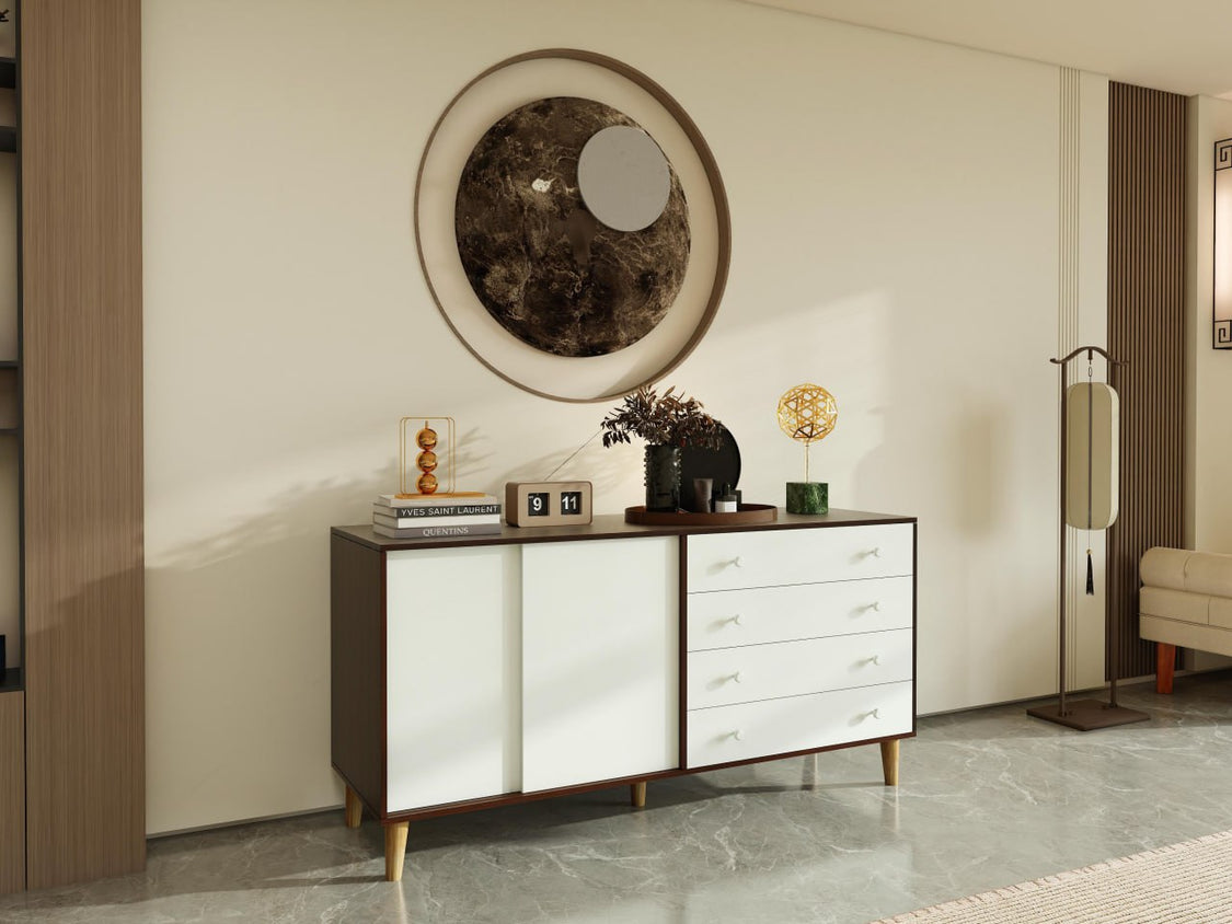COOPER Sliding Door Server Buffet Cabinet – AF Home