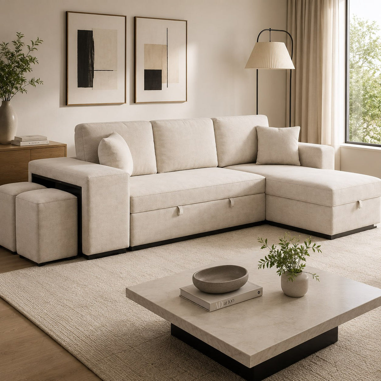 CRISTY L-Shaped sofa