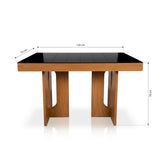 Xander Glass Top Dining Set