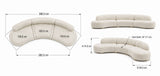 CURLEE - C SHAPED SOFA