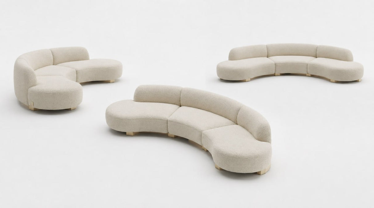 CURLEE - C SHAPED SOFA