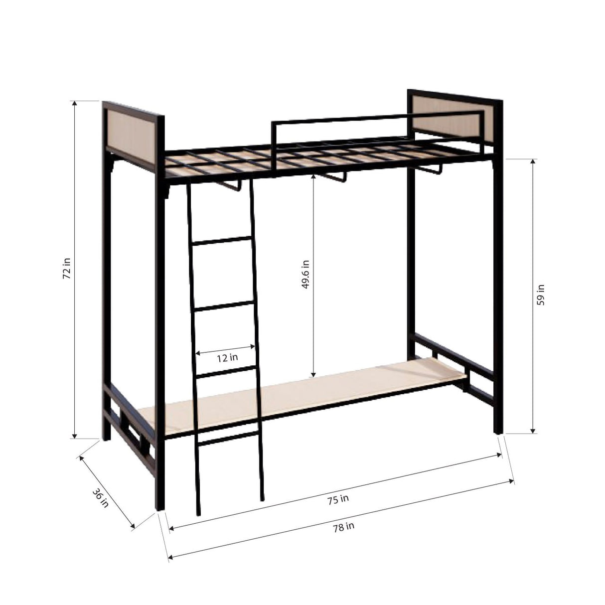 Verona Loft-Bed