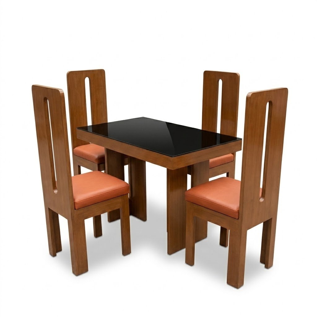 Xander Glass Top Dining Set