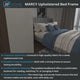 MARCY Queen Upholstered Bed Frame