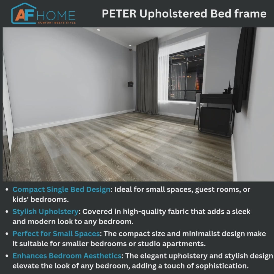 PETER Upholstered Beframe