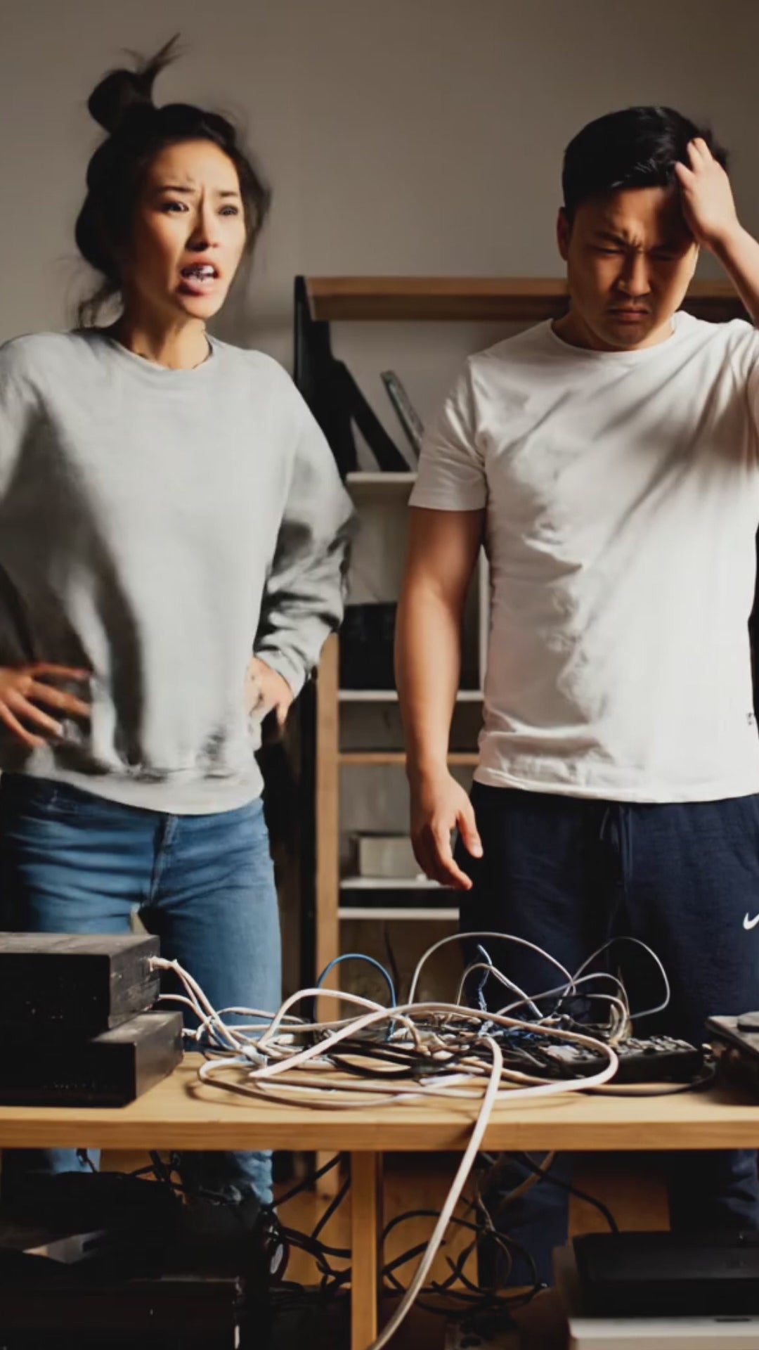 Faula Hanging TV Rack