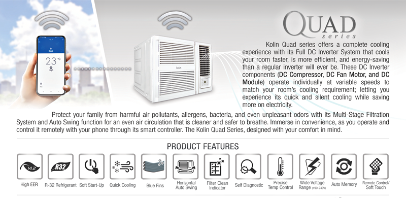 kolin kag 100wcinv specs