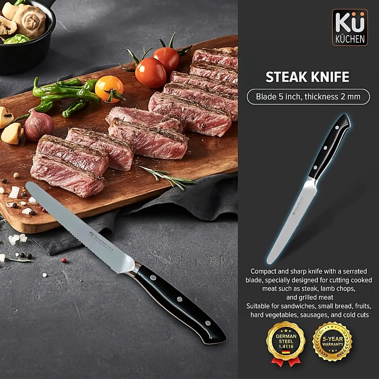 Küchen Knife Set KU K62709
