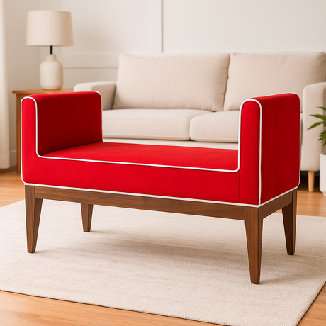 ROWAN Fabric Bench Affordahome
