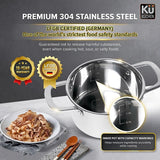 Premium Stainless Steel Cookware Set KU3325