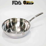 5-Ply Deep Stainless Steel Pot 28 cm KU W281316