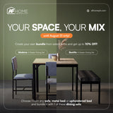 Your Space, Your Mix - Combo B: Metal Bed + Dining Set