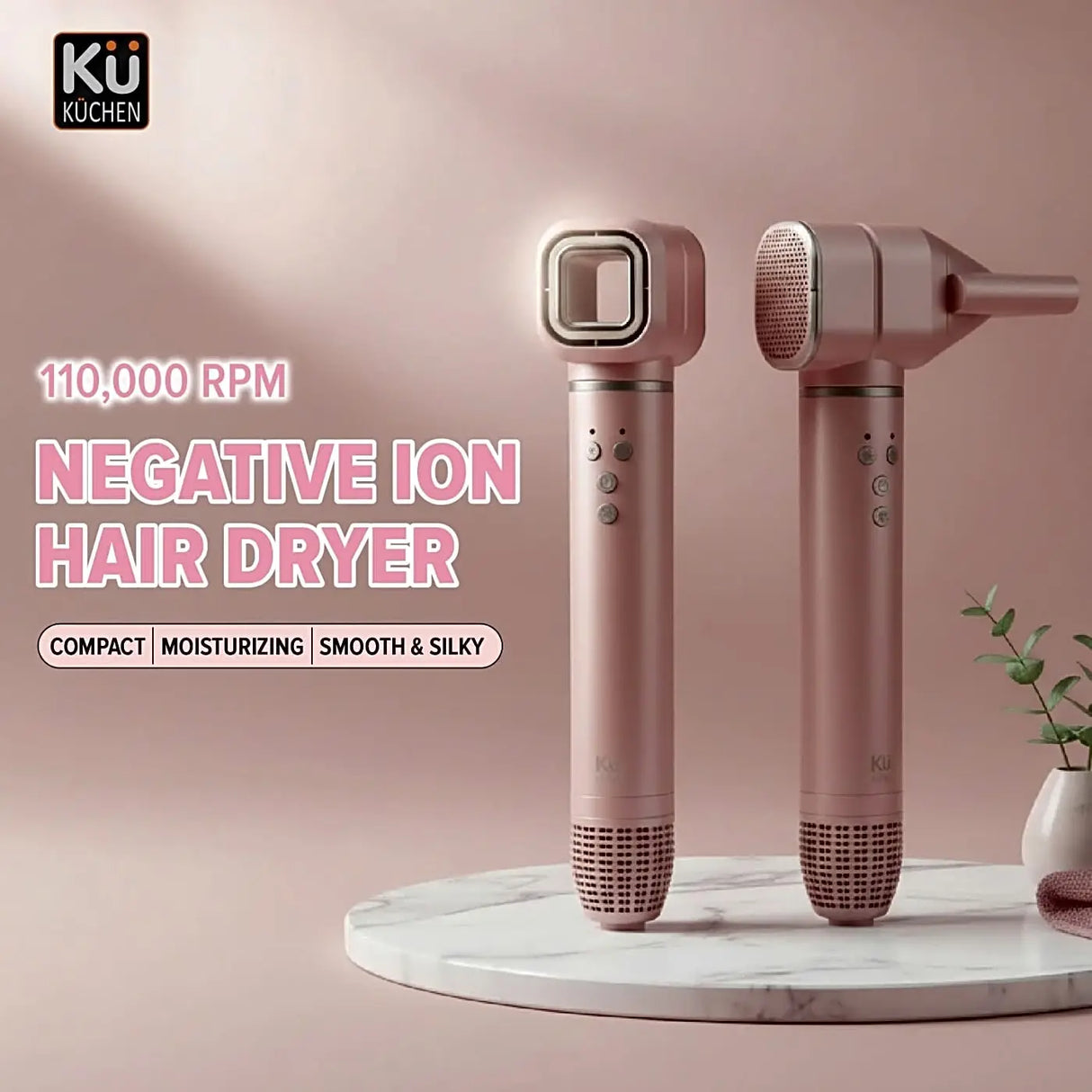 Negative Ion Hair Dryer KU D2305