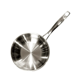Deep-bottom 3-layer stainless steel pot KU W201316 20cm
