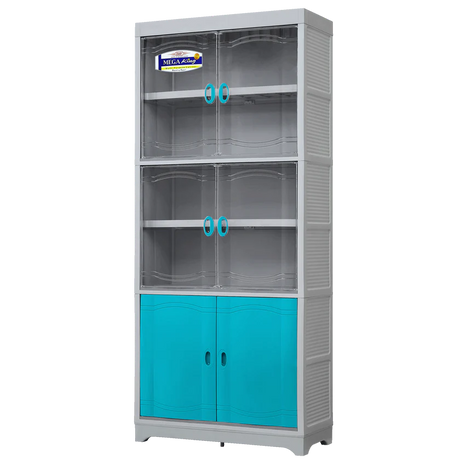 Mega King Clear Cabinet AF Home
