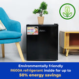 ASTRON RF1-17 1.7 CU FF. MINI COMPACT REFRIGERATOR Astron