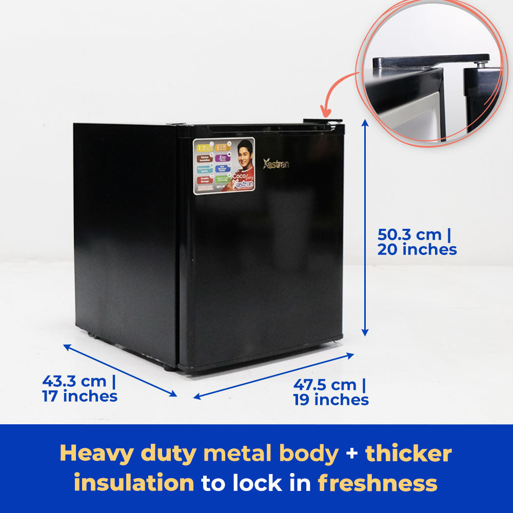 ASTRON RF1-17 1.7 CU FF. MINI COMPACT REFRIGERATOR Astron