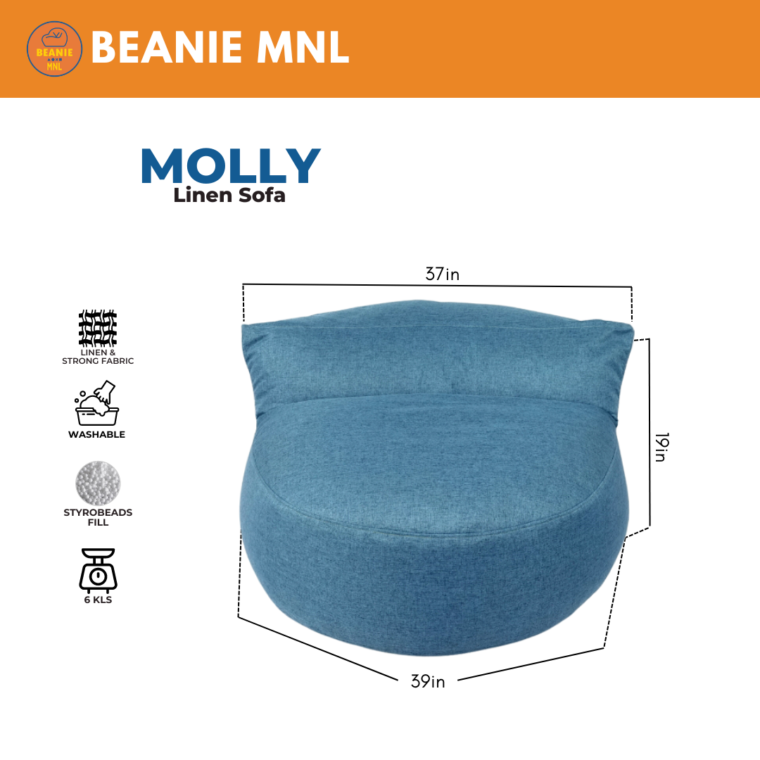 Beanie MNL - MOLLY Linen Sofa Beanie MNL