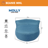 Beanie MNL - MOLLY Linen Sofa Beanie MNL