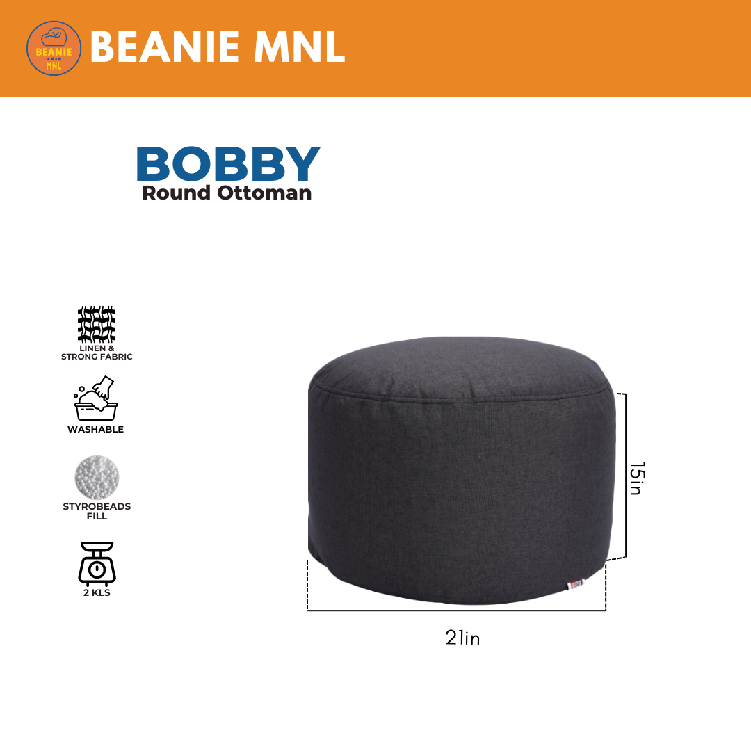 Beanie MNL - BOBBY Round Ottoman Beanie MNL