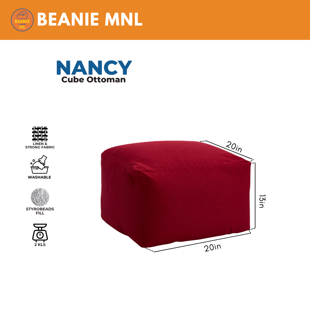 Beanie MNL - Nancy Cube Ottoman Beanie MNL