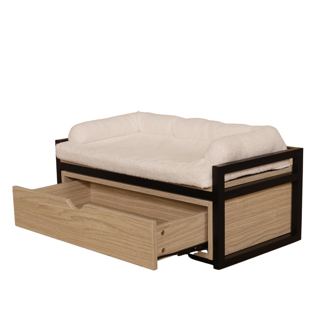 Mr. Chuck - MARC Elevated Pet Bed with Storage AF Home