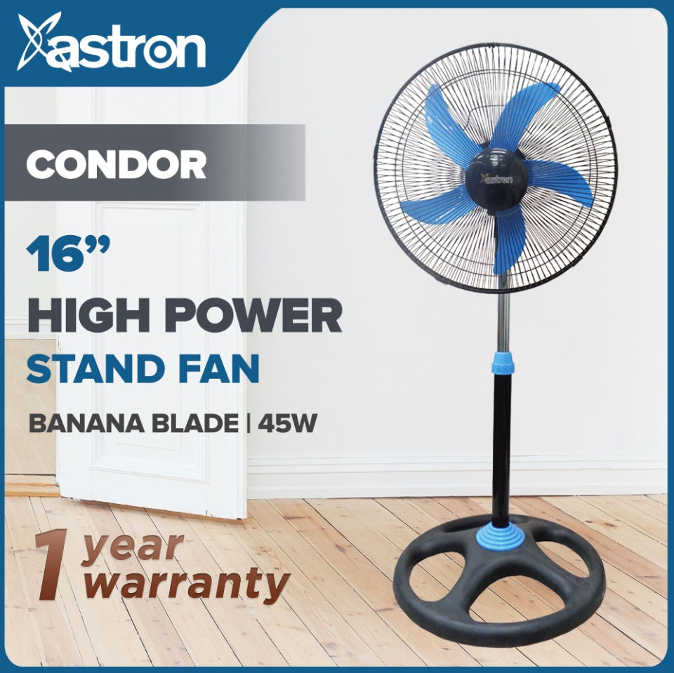 ASTRON Condor Stand Fan 16" Electric Fan Astron