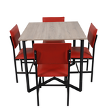 CROSS Dining Set 4 Seater Affordahome