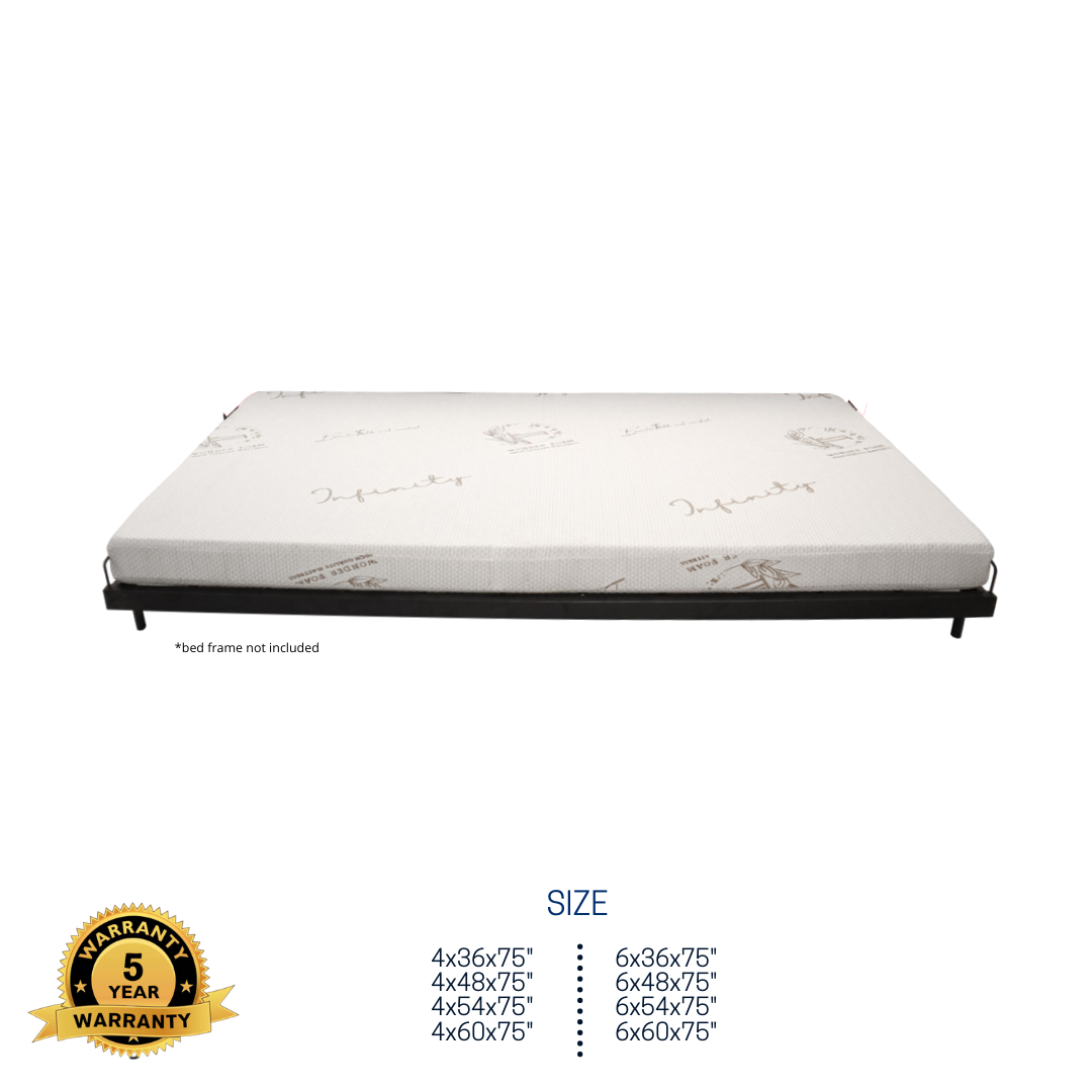 Wonder Foam Bamboo Cool High Density Foam Mattress Astro Foam