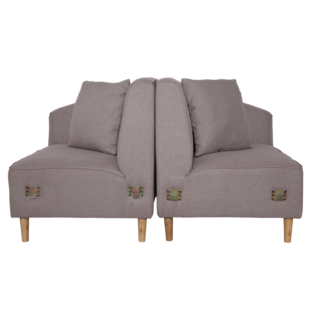 REEVA 3-Seater Fabric Sofa Furnigo